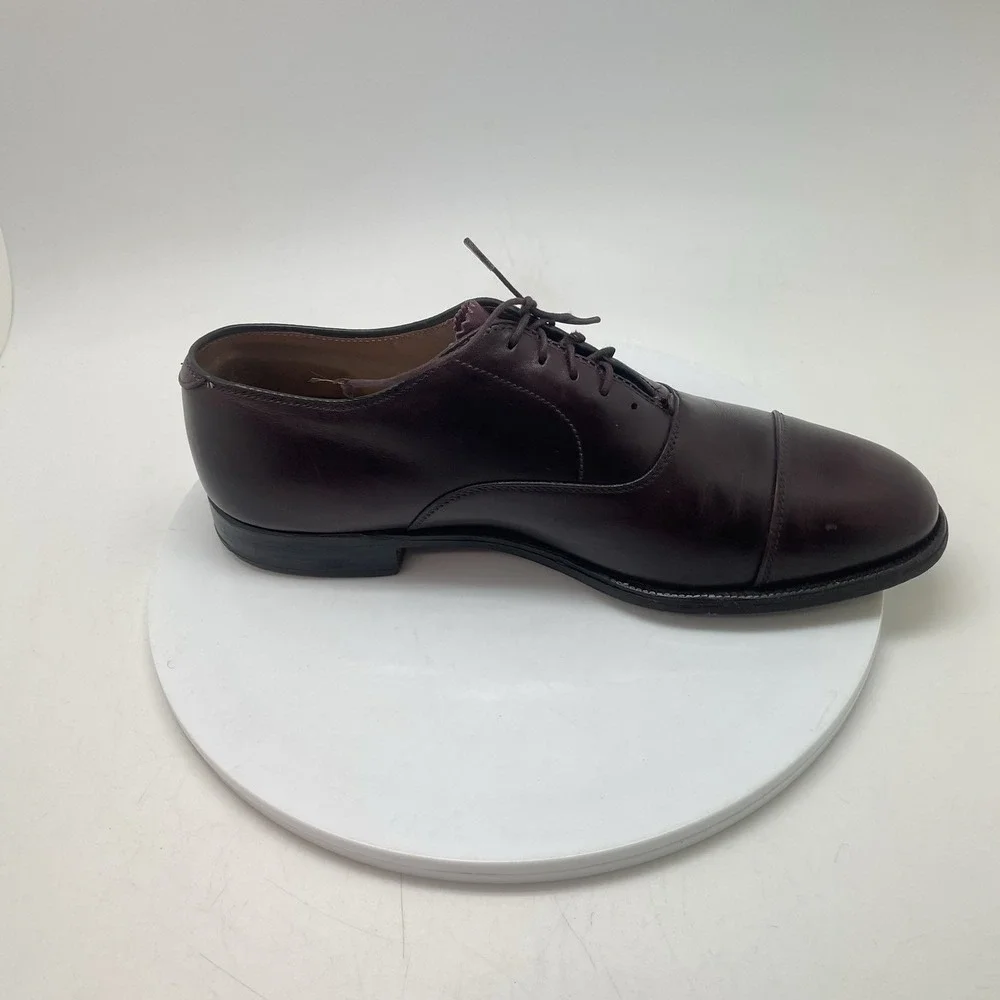 Alden Dress Shoes 906 Mens 9 B/D Burgundy Cordovan Can Toe Preppy USA Leather